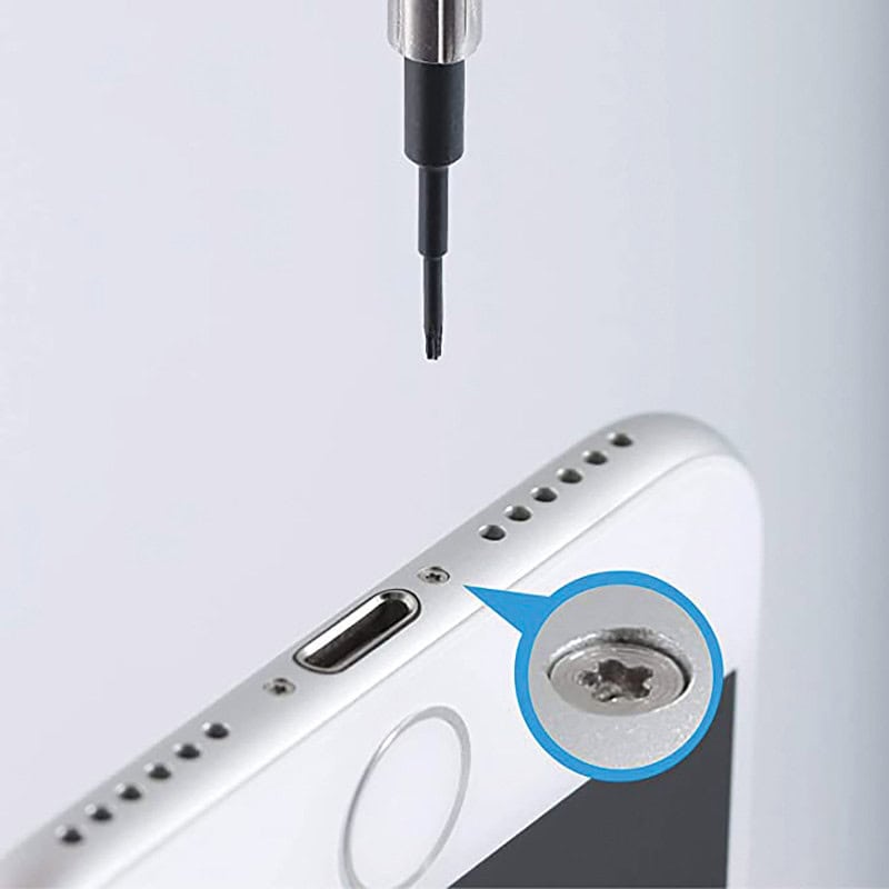 Jeu de 6 tournevis de précision Microstix / Pentalobe / Torx / Philips - VESSEL 251389