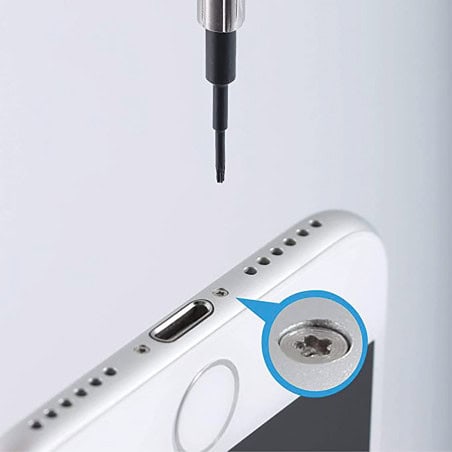 Jeu de 6 tournevis de précision Microstix / Pentalobe / Torx / Philips - VESSEL 251389