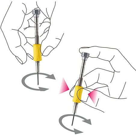 Jeu de 6 tournevis de précision Microstix / Pentalobe / Torx / Philips - VESSEL 251389