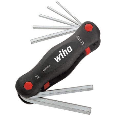 Jeu de 7 cles 6 pans WIHA