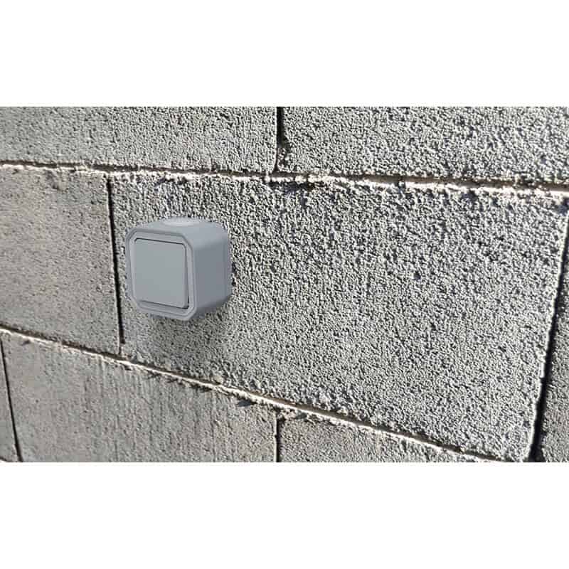 Interrupteur va-et-vient complet saillie PLEXO LEGRAND 069711L