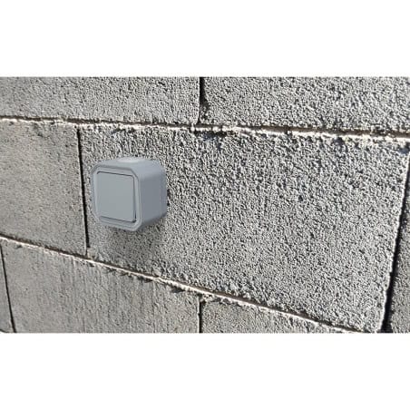 Interrupteur va-et-vient complet saillie PLEXO LEGRAND 069711L