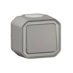 Interrupteur va-et-vient complet saillie PLEXO LEGRAND 069711L