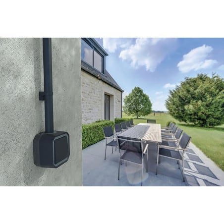 Interrupteur va-et-vient complet saillie anthracite PLEXO LEGRAND 069761L