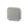 Poussoir gris composable PLEXO LEGRAND 069533L