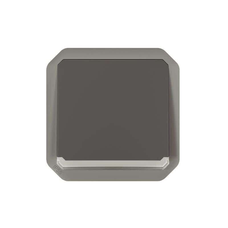 Poussoir composable anthracite PLEXO LEGRAND 069813L