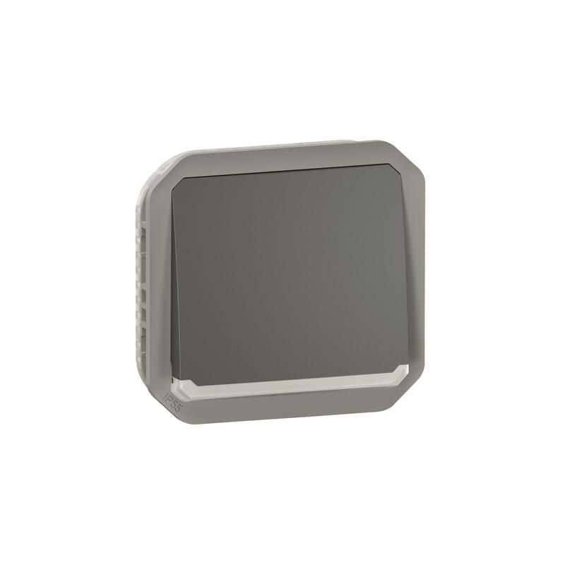 Poussoir composable anthracite PLEXO LEGRAND 069813L