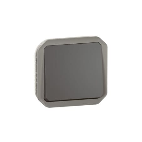 Poussoir anthracite simple composable PLEXO LEGRAND 069810L