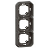 Support anthracite 3 poste PLEXO LEGRAND 069608L