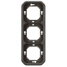 Support anthracite 3 poste PLEXO LEGRAND 069608L