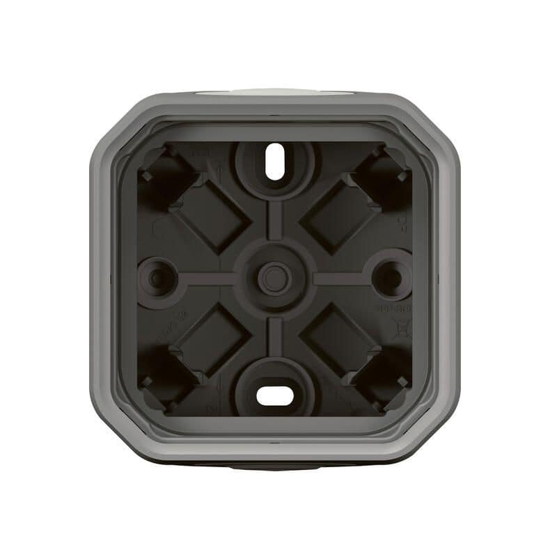 Boitier gris saillie 1 poste PLEXO LEGRAND 069651L