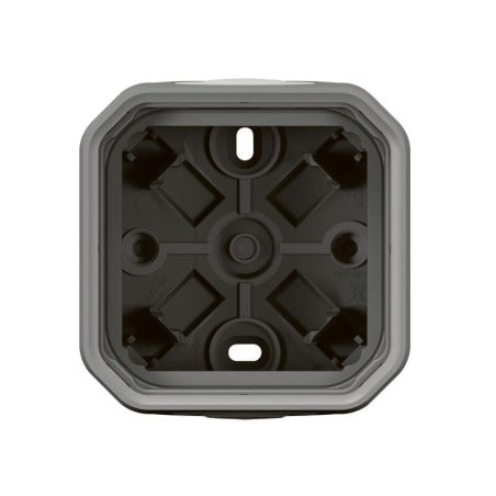 Boitier gris saillie 1 poste PLEXO LEGRAND 069651L