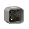 Boitier gris saillie 1 poste PLEXO LEGRAND 069651L