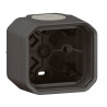 Boitier anthracite saillie 1 poste PLEXO LEGRAND 069601L