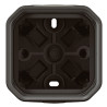 Boitier anthracite saillie 1 poste PLEXO LEGRAND 069601L