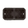 Boitier anthracite saillie 2 poste PLEXO LEGRAND 069602L