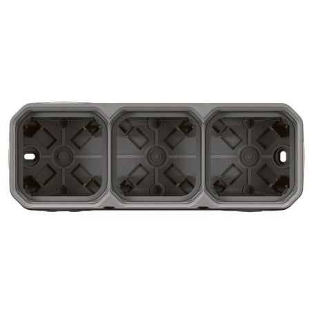 Boitier gris saillie 3 poste PLEXO LEGRAND 069680L