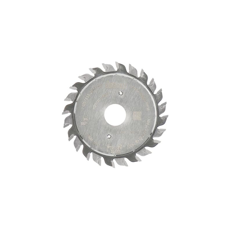 Lame d'inciseur extensible standard - Ø100 / 2,8~3,6 / AL20 / Z12+12 - FREUD F03FS02491