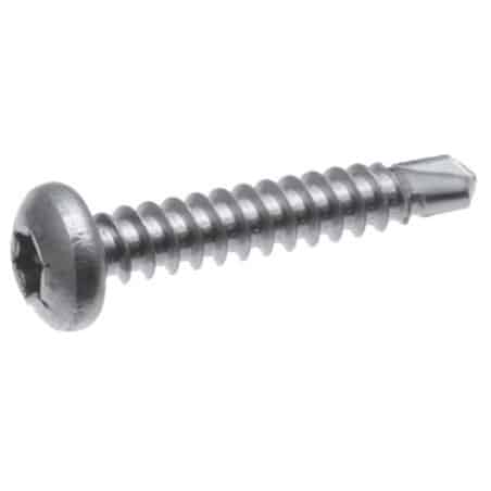 Vis - Ø 5.5 mm - autoperceuse tête cylindrique empreinte torx acier zingue blanc