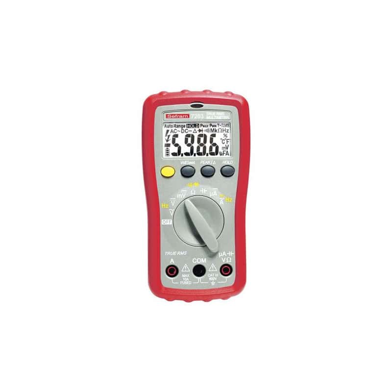 Multimètre AC/DC 600 V bluetooth SEFRAM