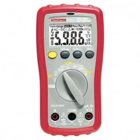 Multimètre AC/DC 600 V bluetooth SEFRAM