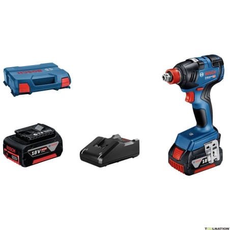 Visseuse boulonneuse à choc GDX 18 V 200 2 x 4AH BOSCH 06019J2206