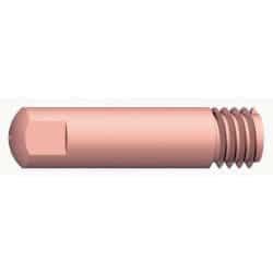 Tube contact cylindrique M6 - 0,8 mm pour torche MIG ABICOR BINZEL