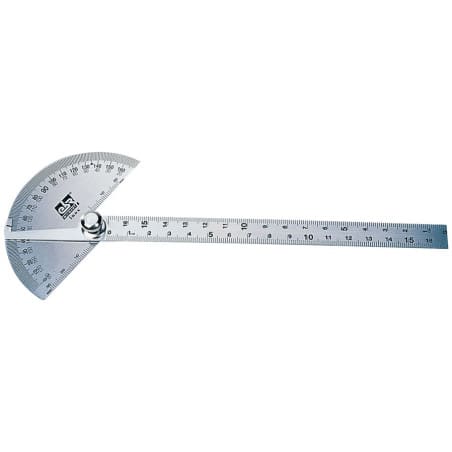 Rapporteur d'angle echancré inox WILMART