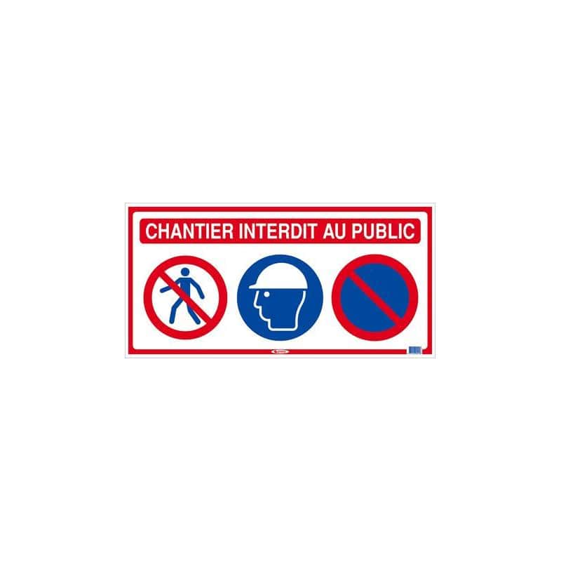 Panneau de chantier multi-informations TALIAPLAST