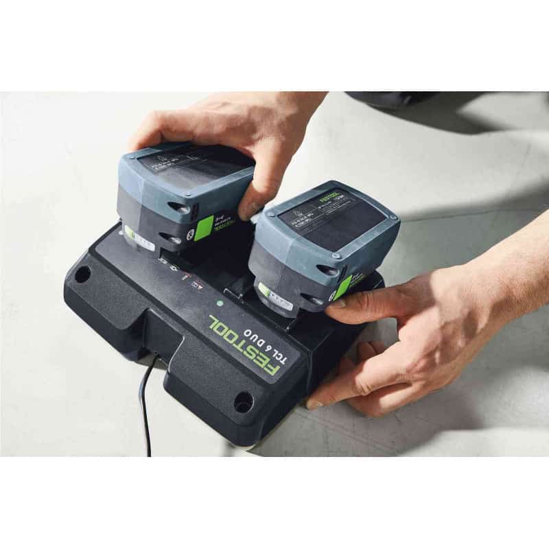 Chargeur rapide TLC 6 duo FESTOOL 577017