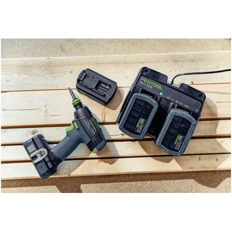 Chargeur rapide TLC 6 duo FESTOOL 577017