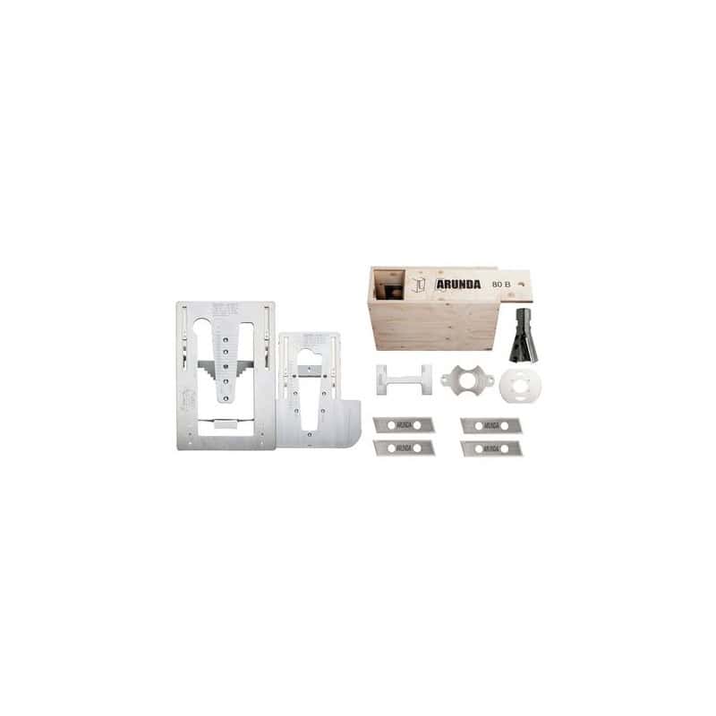 Set de gabarit complet Maximax ARUNDA série B - butée 90° MAFELL