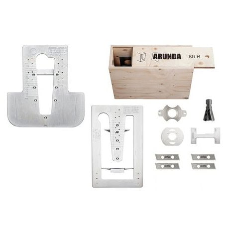 Set de gabarit 120 B complet Maximax ARUNDA série B butée 90 MAFELL