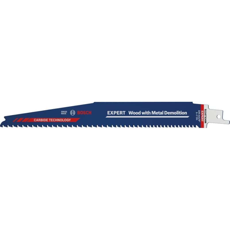 LAME DE SCIE SABRE CARBURE DEMOLITION BOIS/METAL