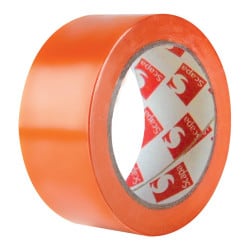 Adhésif pvc orange BARNIER