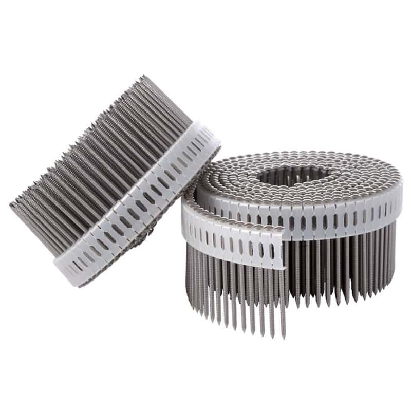 Clou rouleau 0° extérieur bande plastique PASLODE