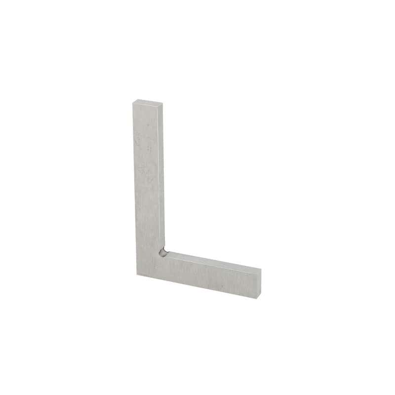 Equerre simple de mécanicien 1/25 DIN 875 II WILMART (déclinaison)