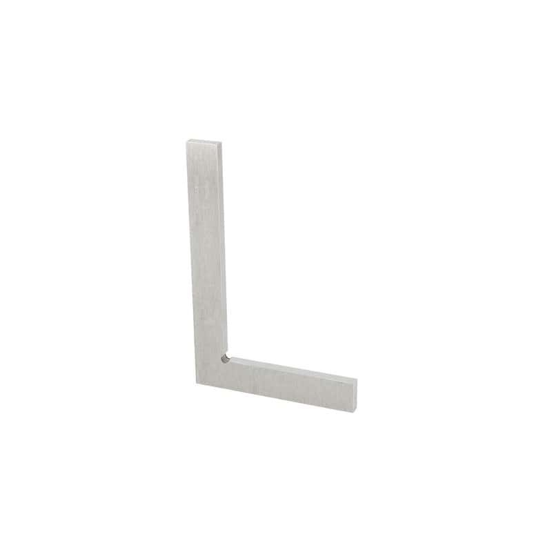Equerre simple de mécanicien 1/25 DIN 875 II WILMART (déclinaison)
