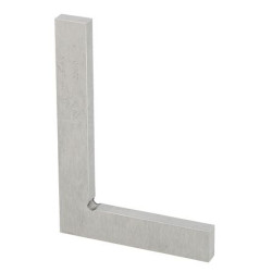 Equerre simple de mécanicien 1/25 DIN 875 II WILMART (déclinaison)