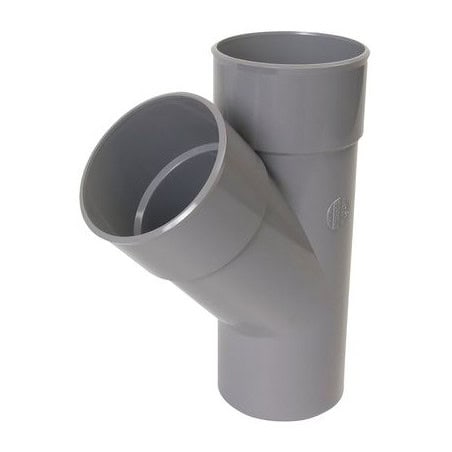 Culotte mâle/femelle Ø40 mm PVC 45° NICOLL