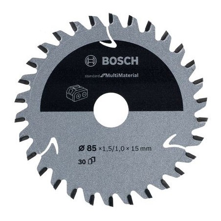 Lame de scie circulaire multimatériaux Ø85 mm - 20 dents BOSCH