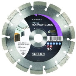 Disque diamant pro rainureuse SIDAMO