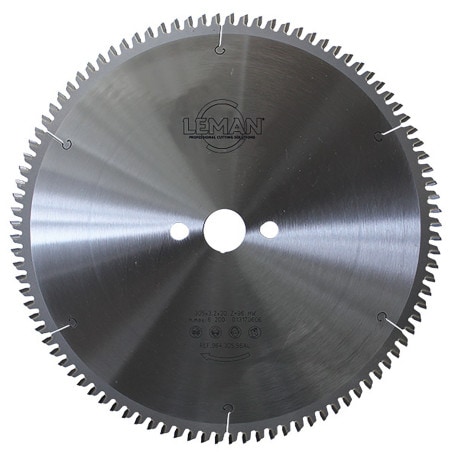 Lame de scie carbure pour aluminium / PVC LEMAN