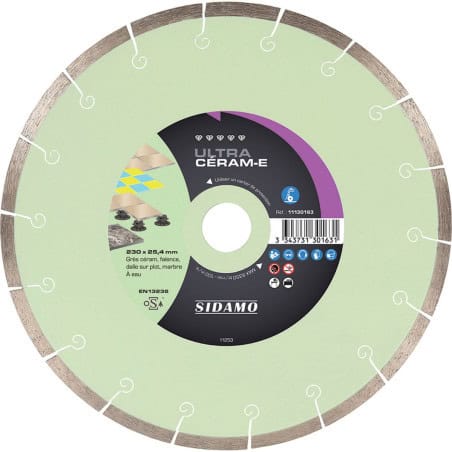 Disque diamant Ultra Céram-E SIDAMO