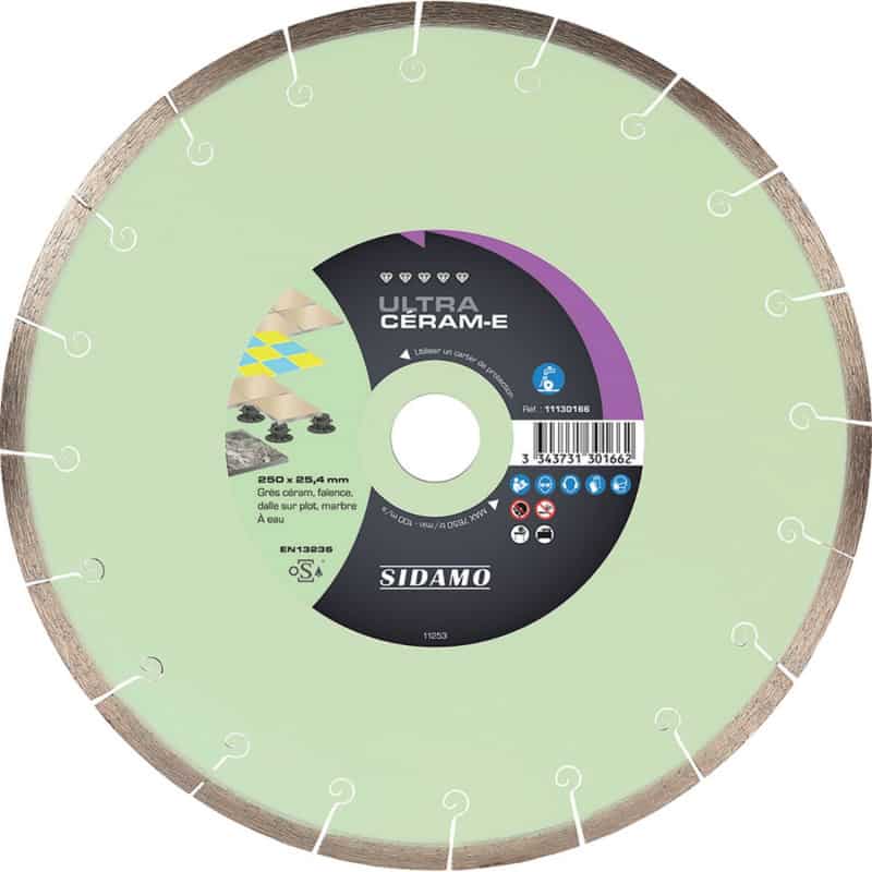 Disque diamant Ultra Céram-E SIDAMO