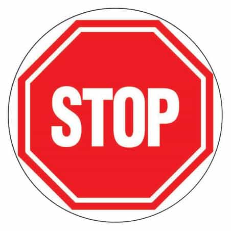 Panneau de signalisation "Stop" NOVAP