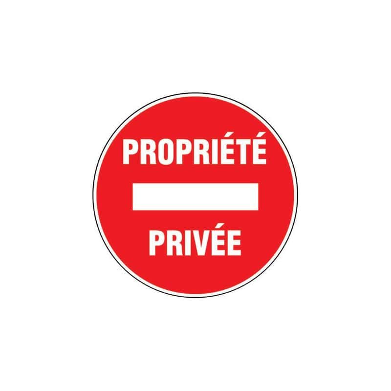 Panneau de signalisation NOVAP