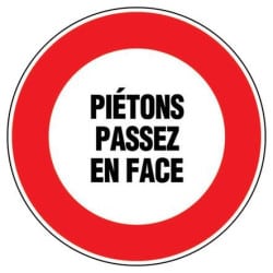 Panneau de signalisation NOVAP
