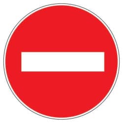 Panneau de signalisation NOVAP
