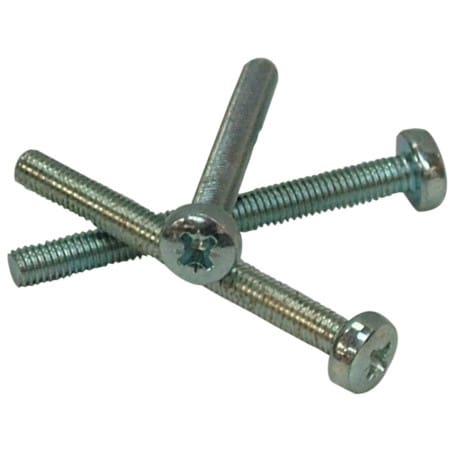 Vis métaux Ø6 tête cylindrique large empreinte pozidriv